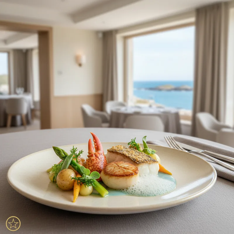 Restaurant étoilé finistère : les tables de Brest à la Cornouaille