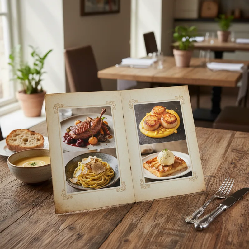 Concevoir une carte de restaurant rentable et attractive